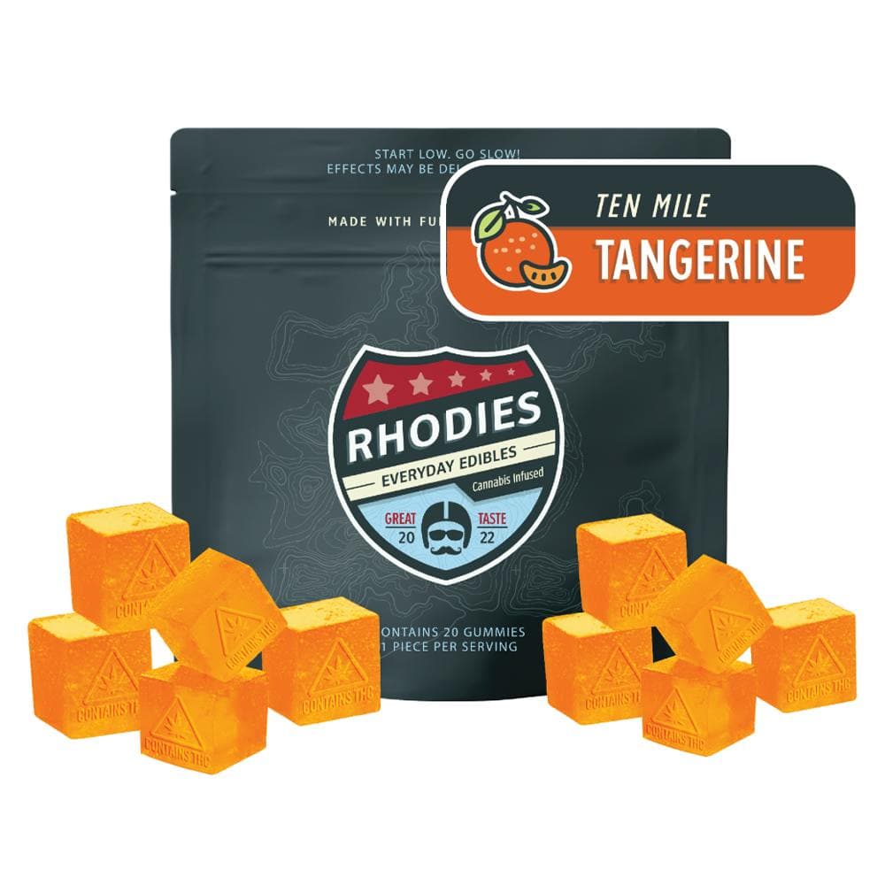 Rhodies - Ten Mile Tangerine - Gummies 5mg x 20 (100mg)