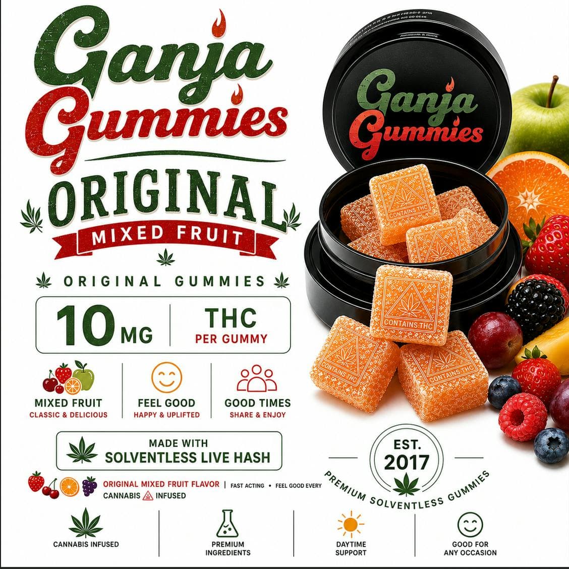 Original Gummies - 10mg 10pk (100mg)