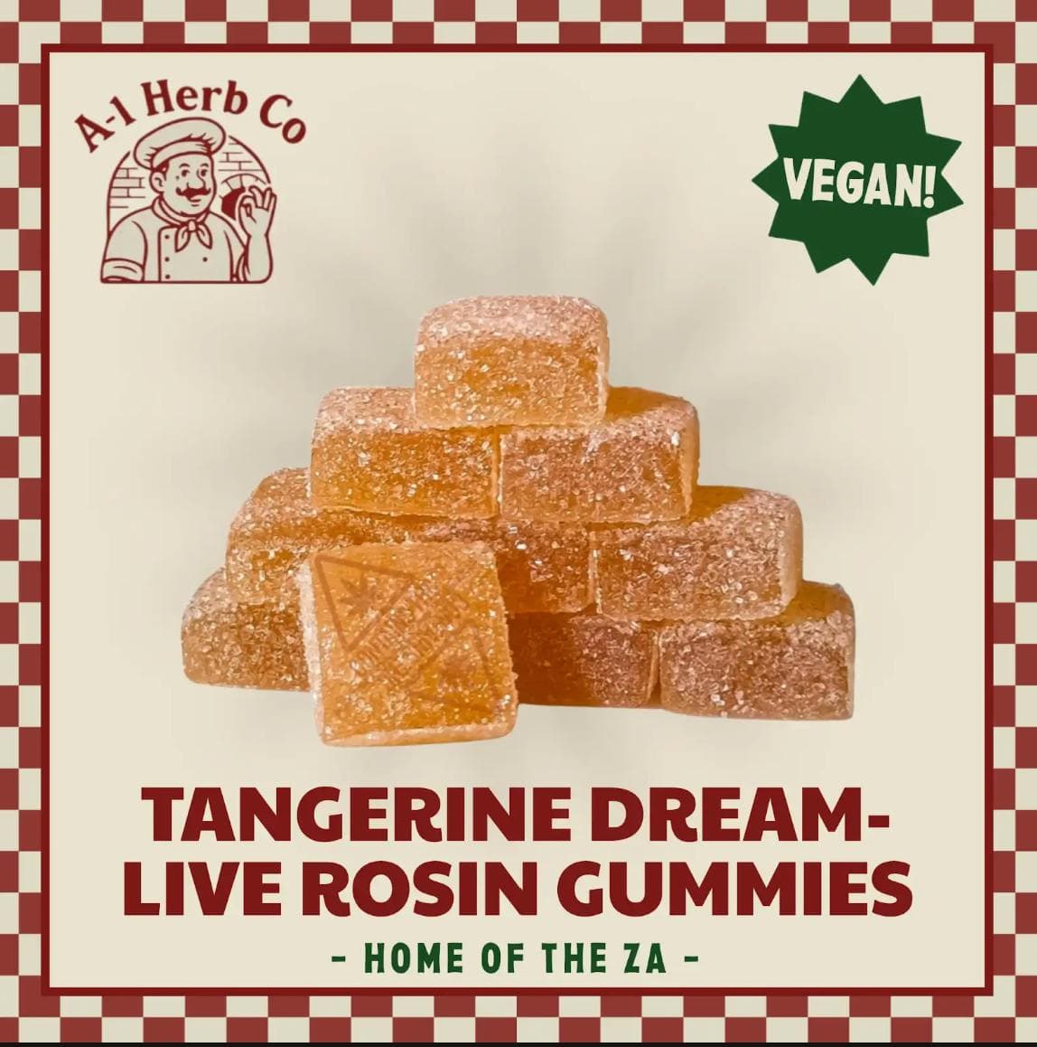 Tangerine Dream - Live Rosin Gummies