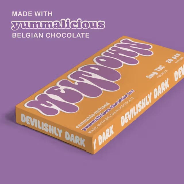 Dark Chocolate Bar - 5mg 20pk - 100mg