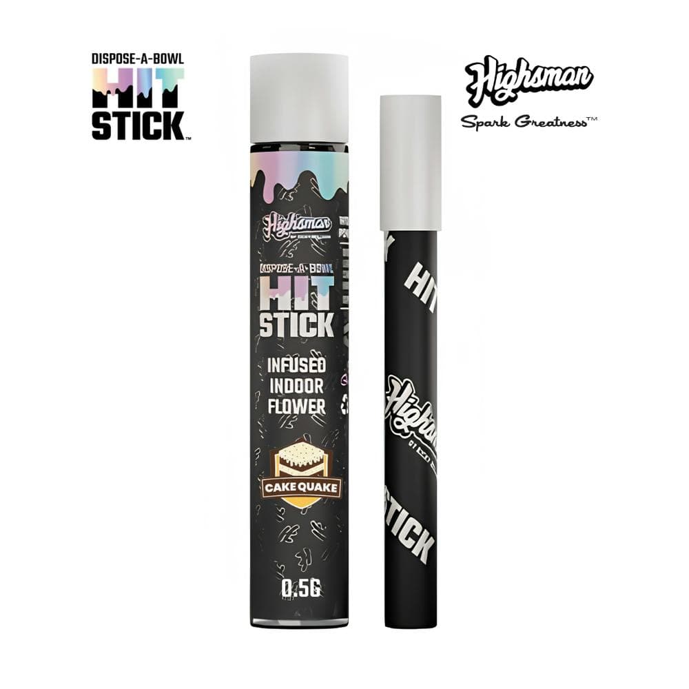 Highsman Hit Stick™ - “Cake Quake” - 0.5g Infused Indoor Flower - Indica