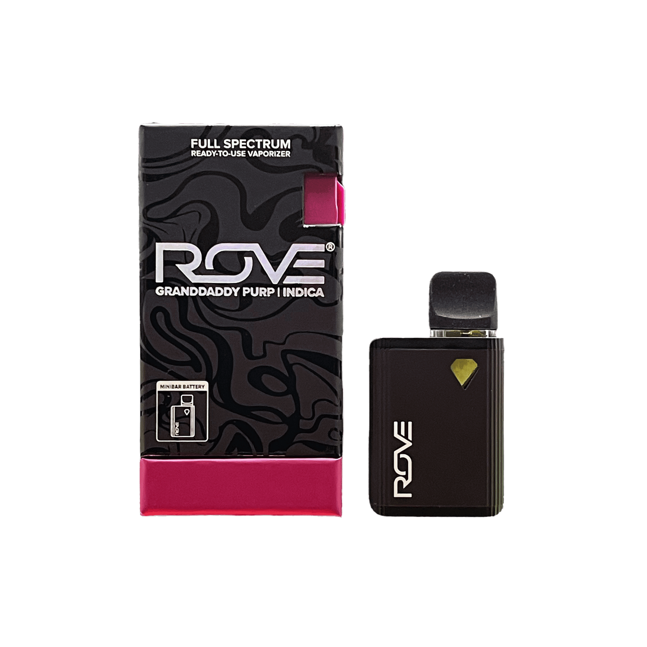 Granddaddy Purp | Melted Diamond Live Resin MiniBar Vape 0.5g (All-In-One)