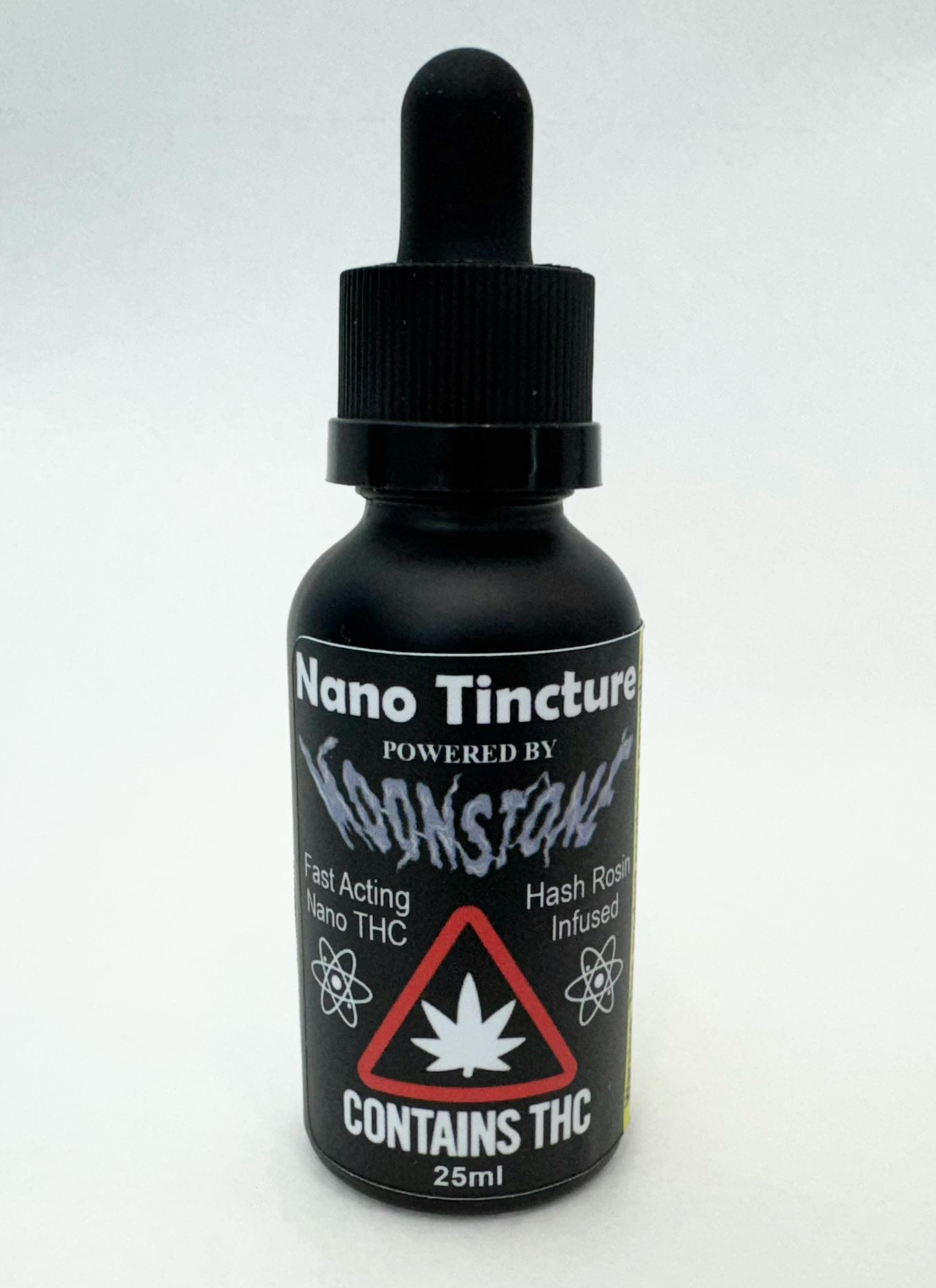 Hash Rosin Nano-Infused Tincture (Fast Acting)