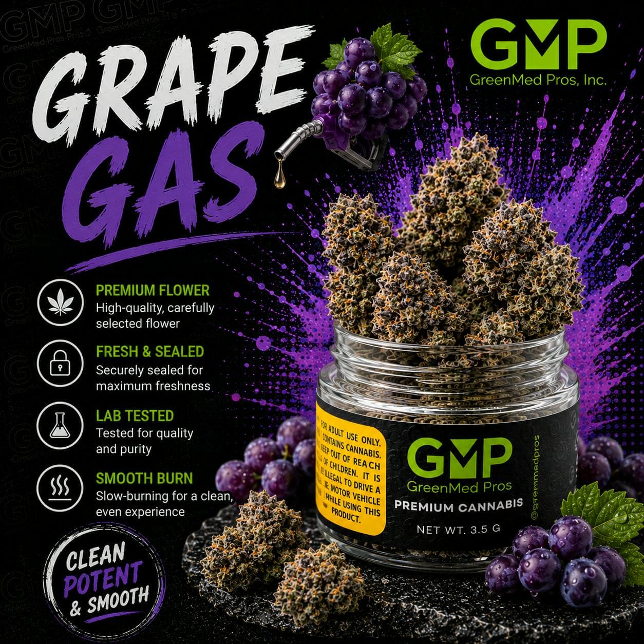 Grape Gas Small Buds