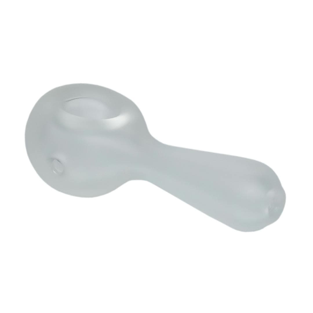 Sandblasted Pioneer Hand pipe - Clear