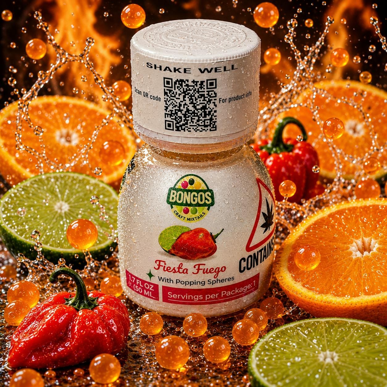 Bongos (Fiesta Fuego) - 10mg Drink