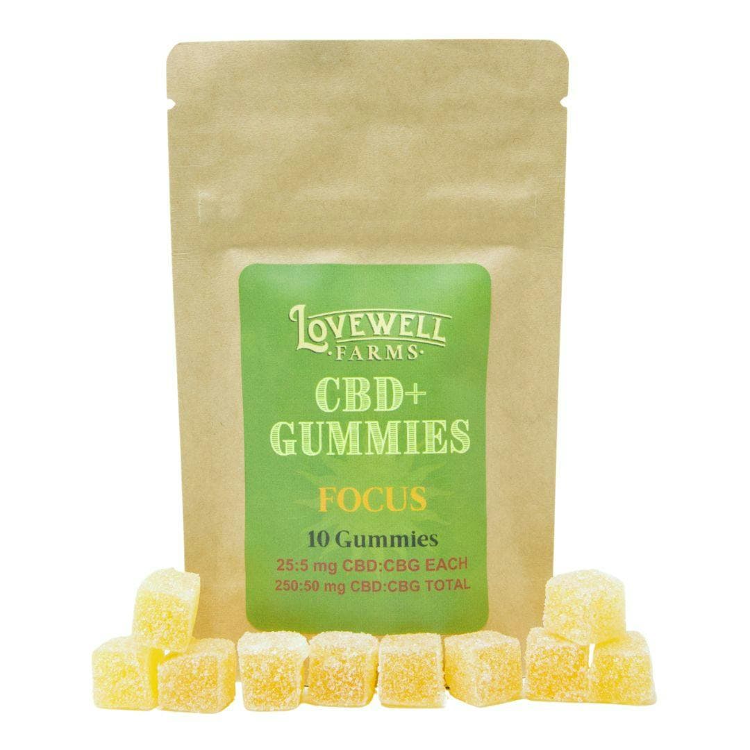 CBD+ Focus Gummies