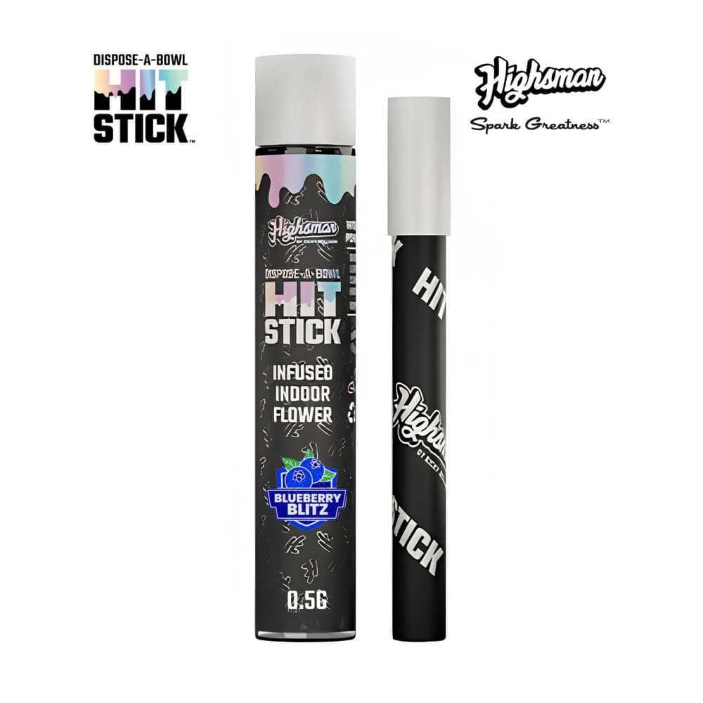 Highsman Hit Stick™ - “Blueberry Blitz” - 0.5g Infused Indoor Flower - Hybrid