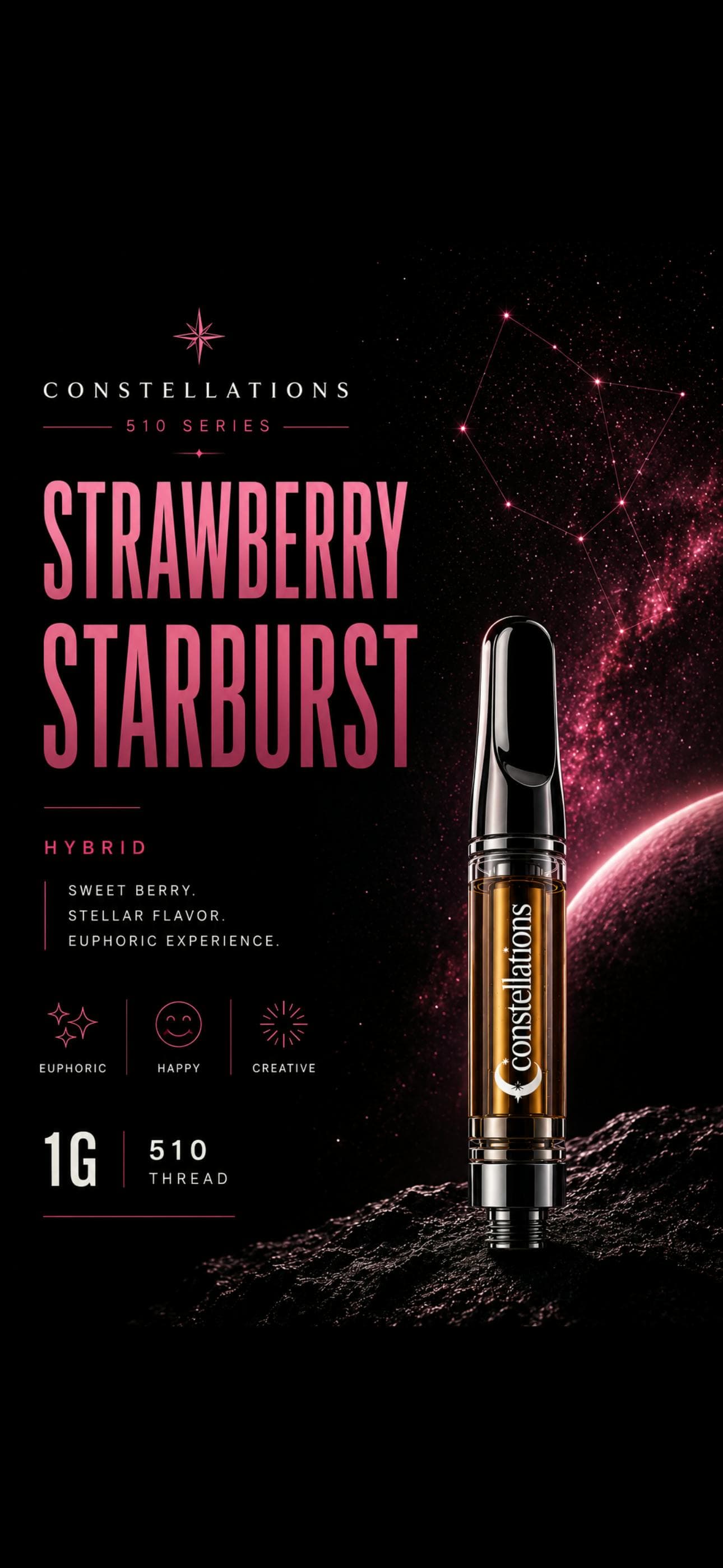 Constellations - Strawberry Starburst Cartridge