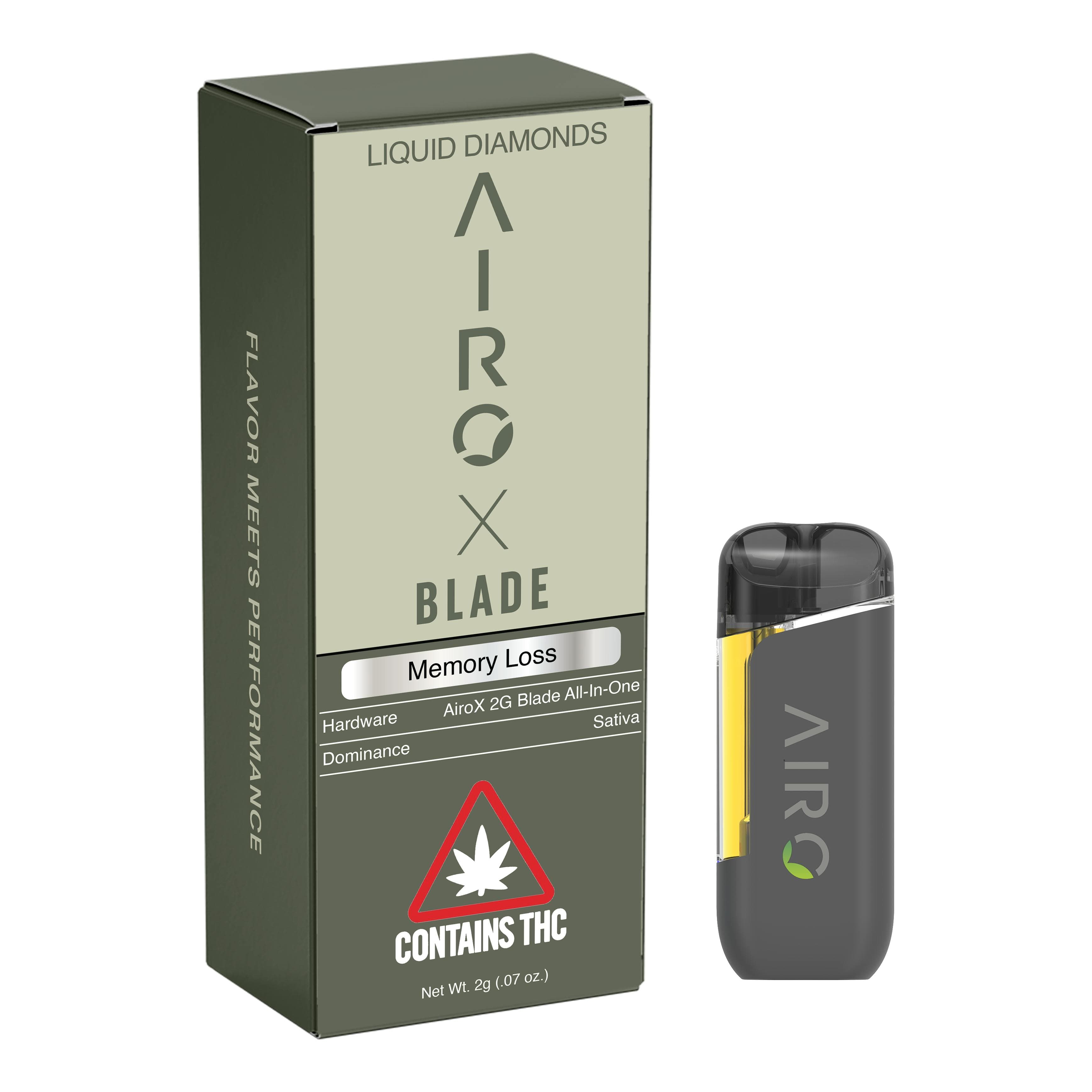 Memory Loss Liquid Diamonds Dosposable Vape