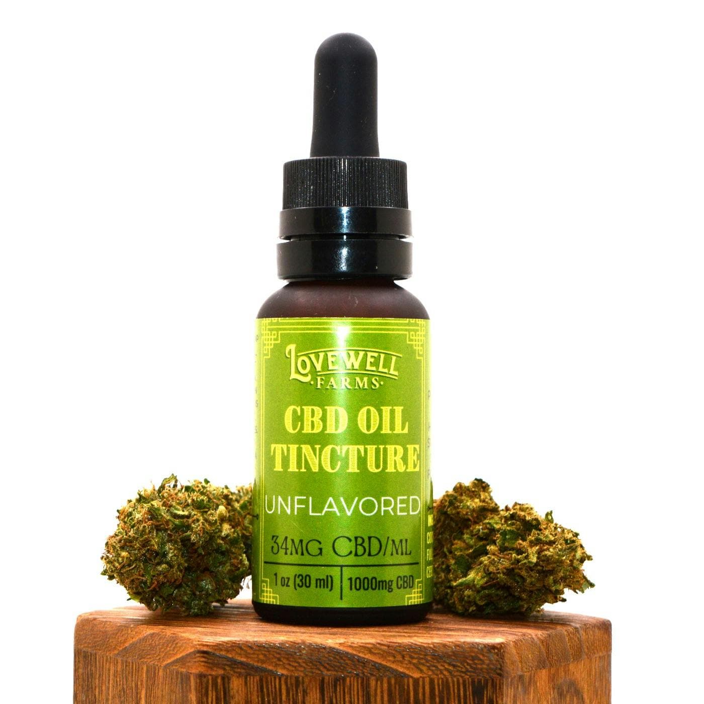 Unflavored CBD Tincture (1 fl. oz, 1000 mg)