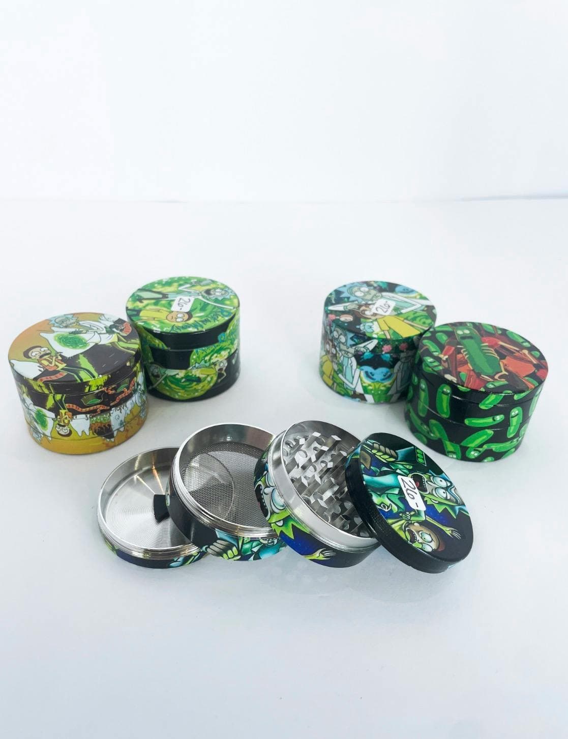 Rick & Morty 4pc Grinder