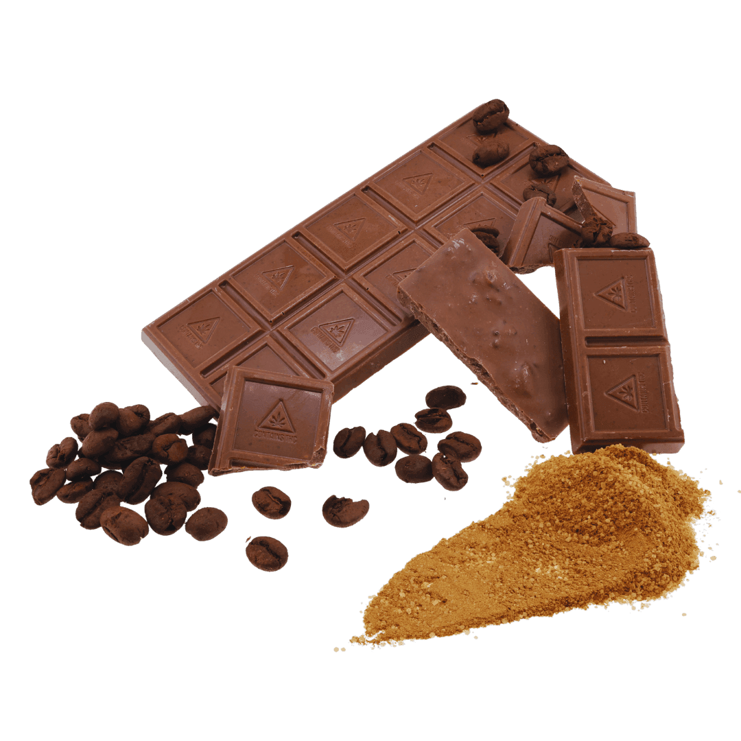 Coffee & Donuts Milk Chocolate Bar  (100mg)