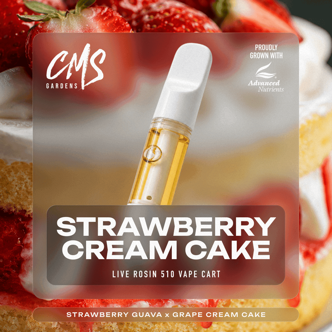 Strawberry Cream Cake - (Live Rosin) Cartridge