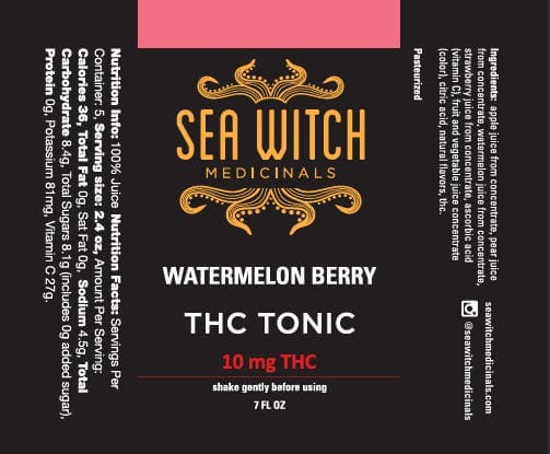 Watermelon Berry  - 50mg (12oz) Drink
