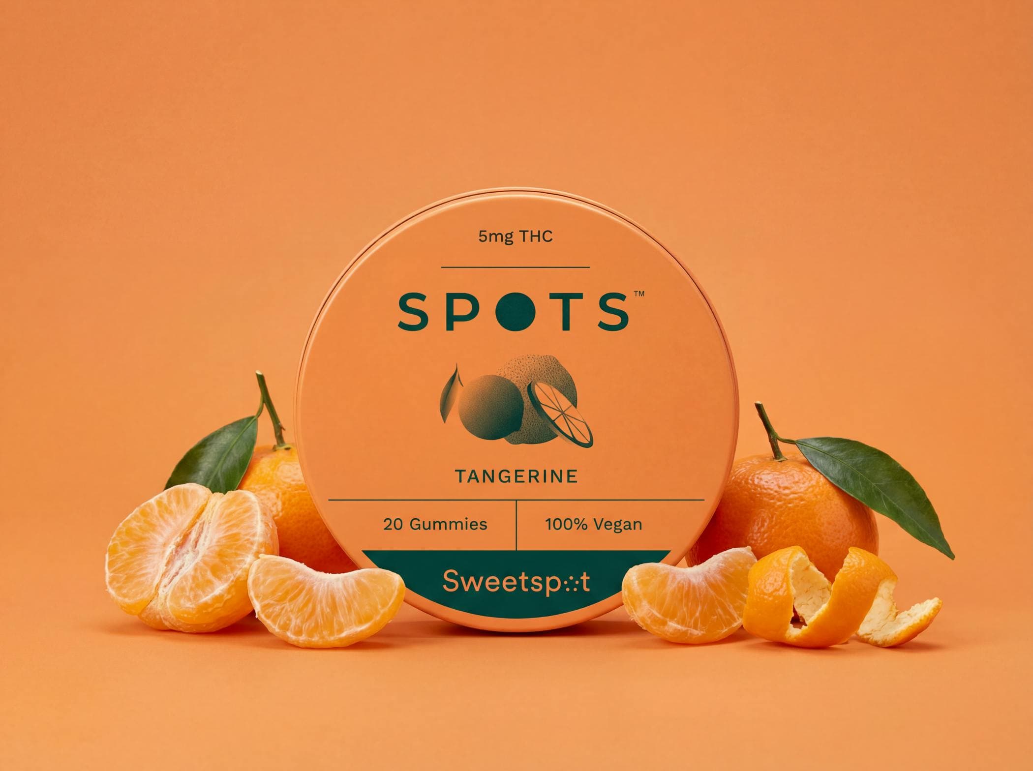 Tangerine  Gummies - 5mg x 20pk