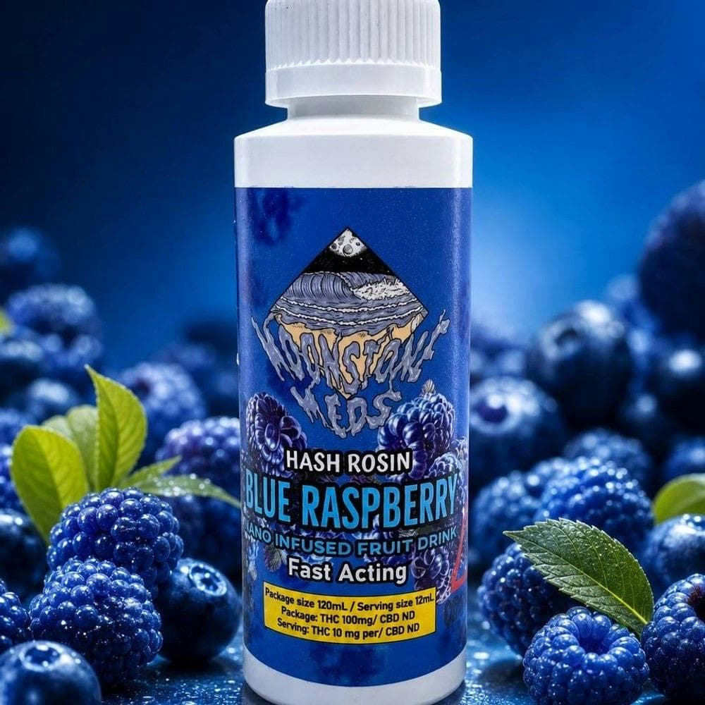 Blue Razz Nano Infused - 100mg/120ml Fast Acting Drink