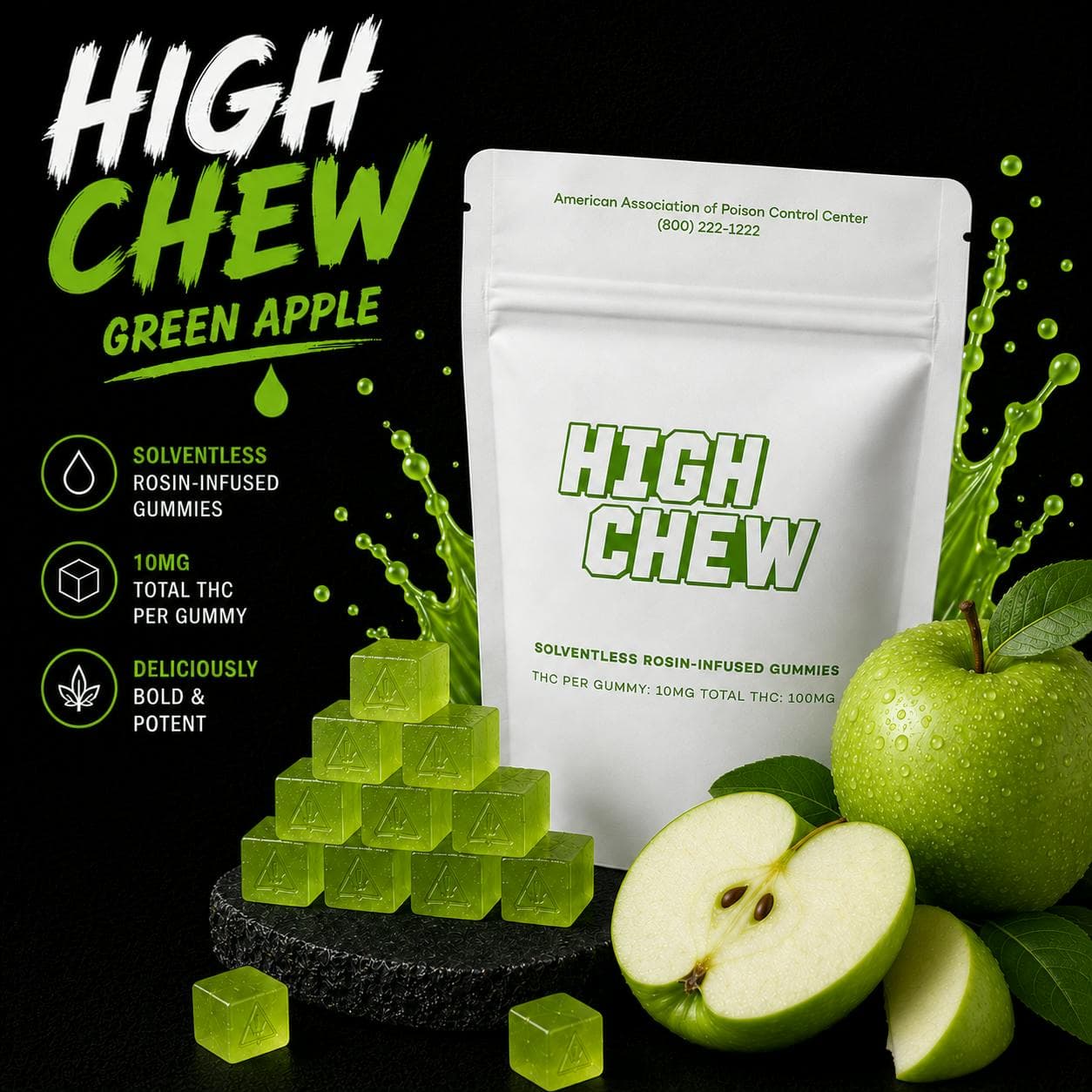 Green Apple High Chew NANO