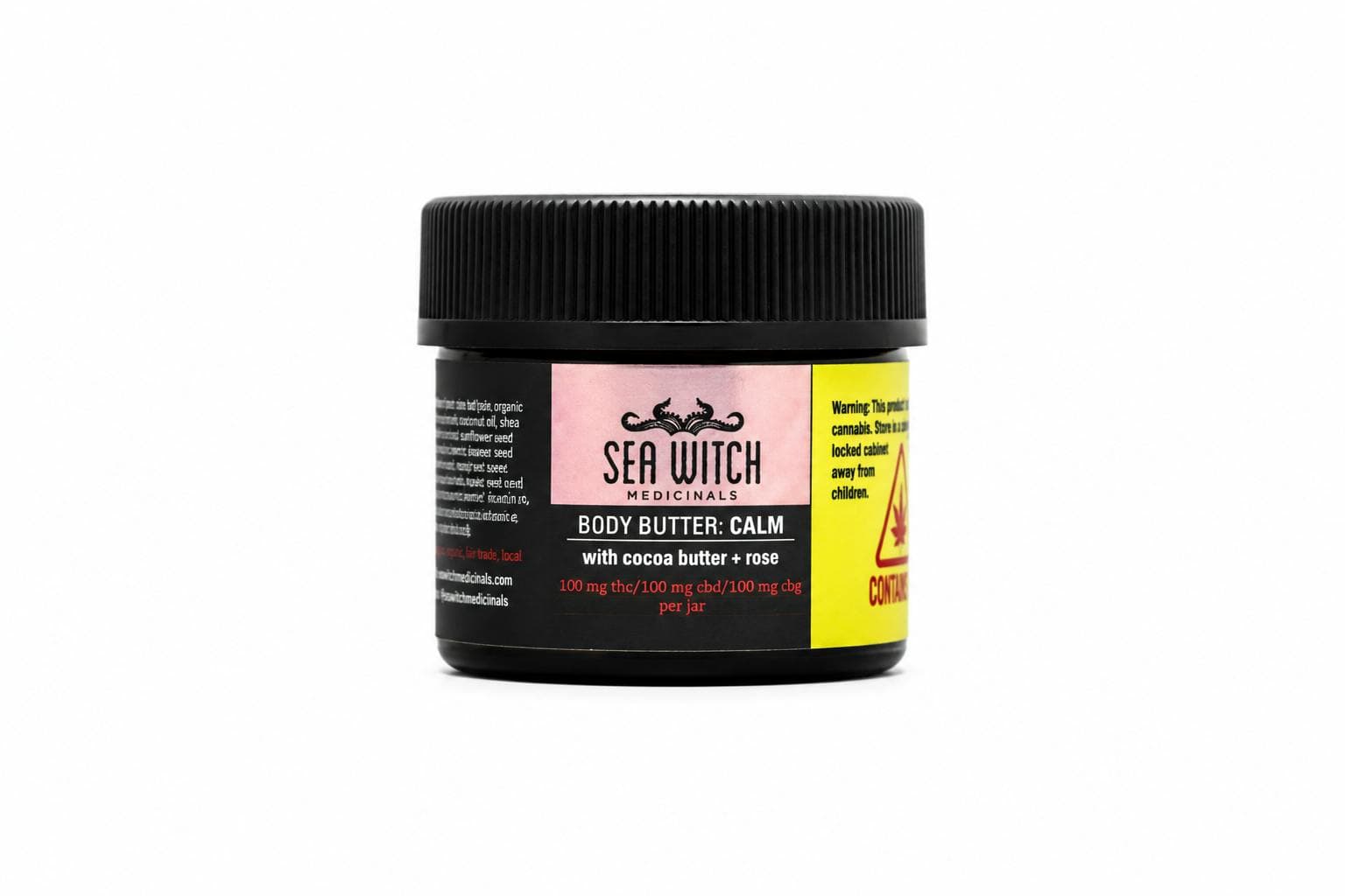 Body Butter: Calm - 100mg THC/100mgCBD
