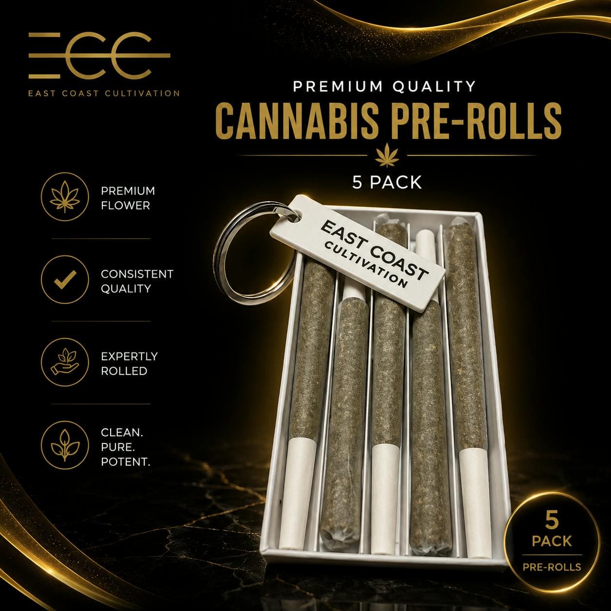 Betty Ford - x 5pk Prerolls
