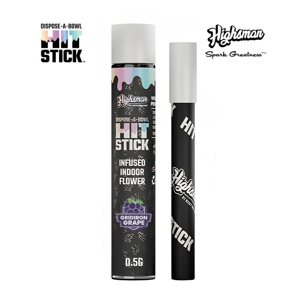 Highsman Hit Stick™ - “Gridiron Grape” - 0.5g Infused Indoor Flower - Sativa
