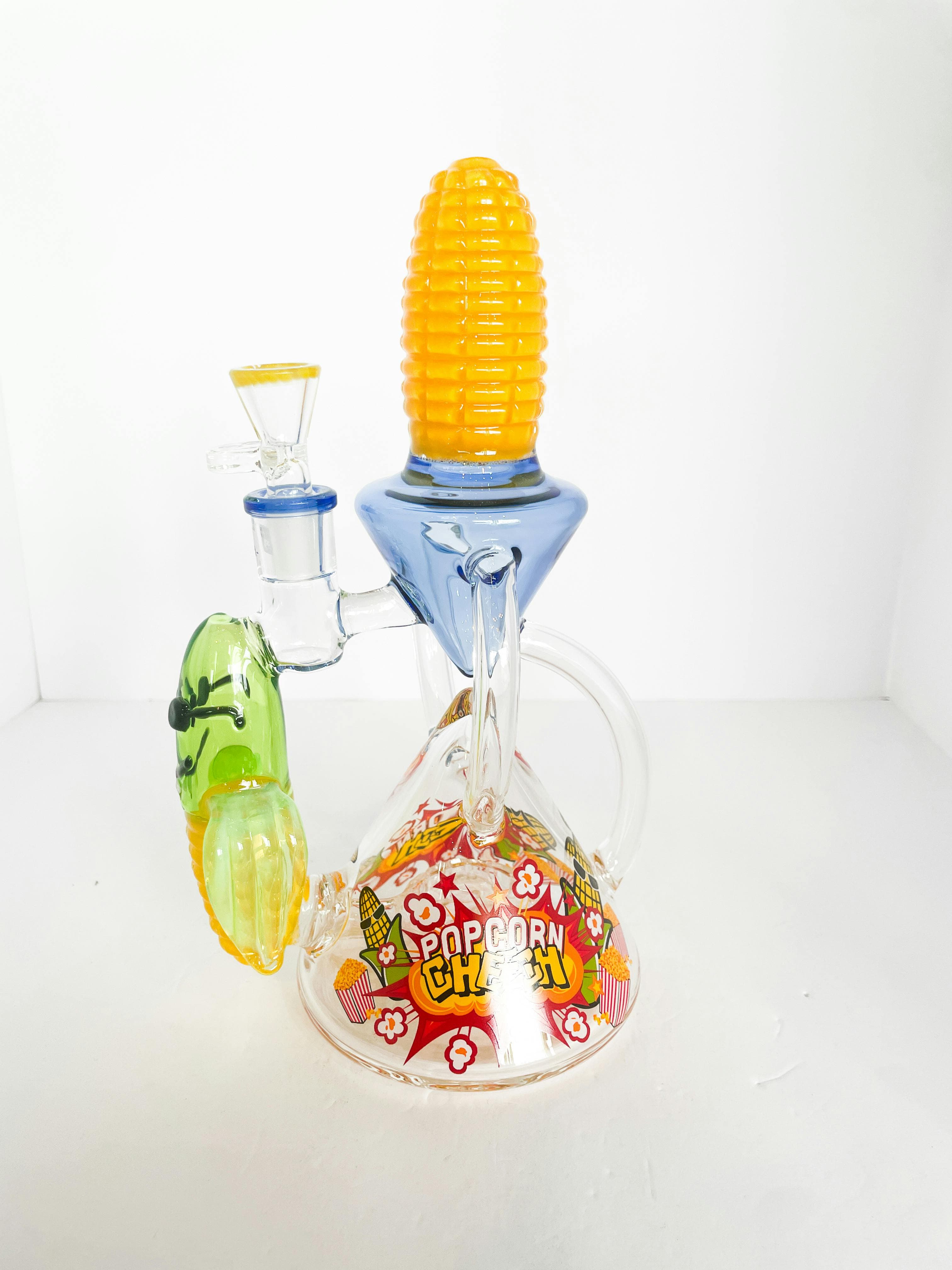 Nona's Smoke Shop - Cheech Glass Popcorn Waterpipe
