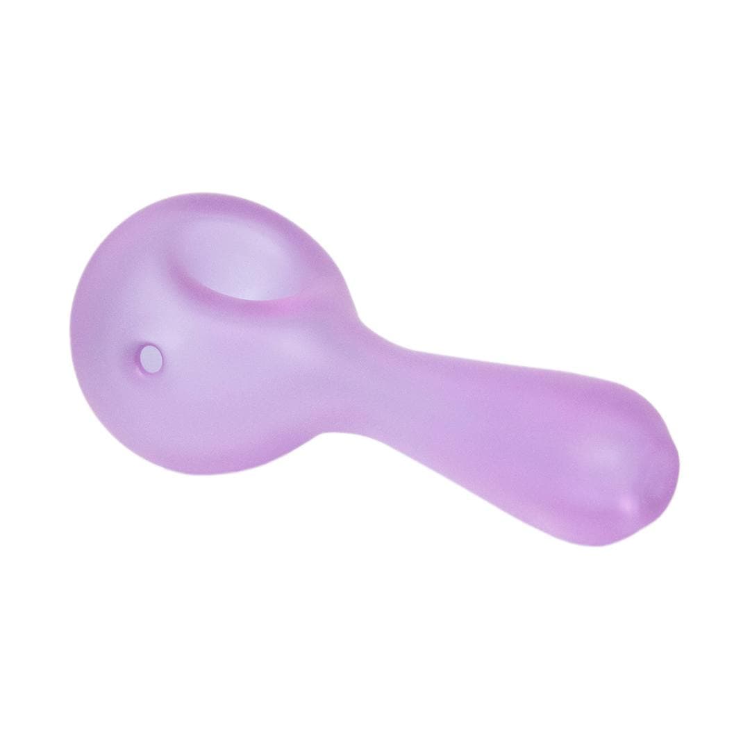 Sandblasted Pioneer Hand pipe - Lavender