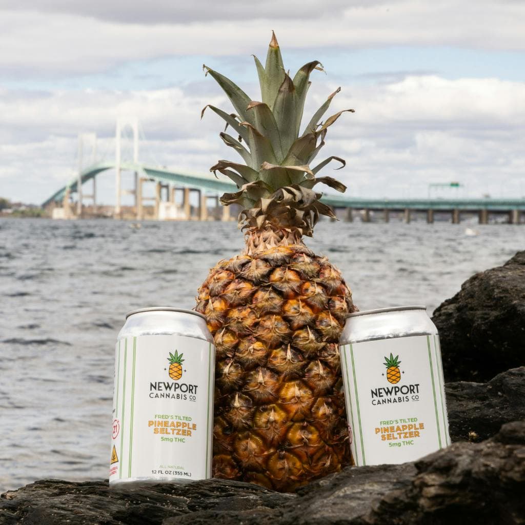NCC - Fred's Tilted Pineapple Seltzer - 5mg Delta 9 THC 4pk
