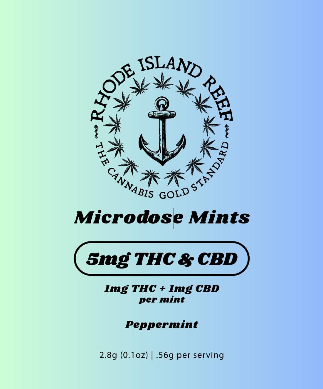 Mints - 1mg:1mg (THC:CBD) - 5pk