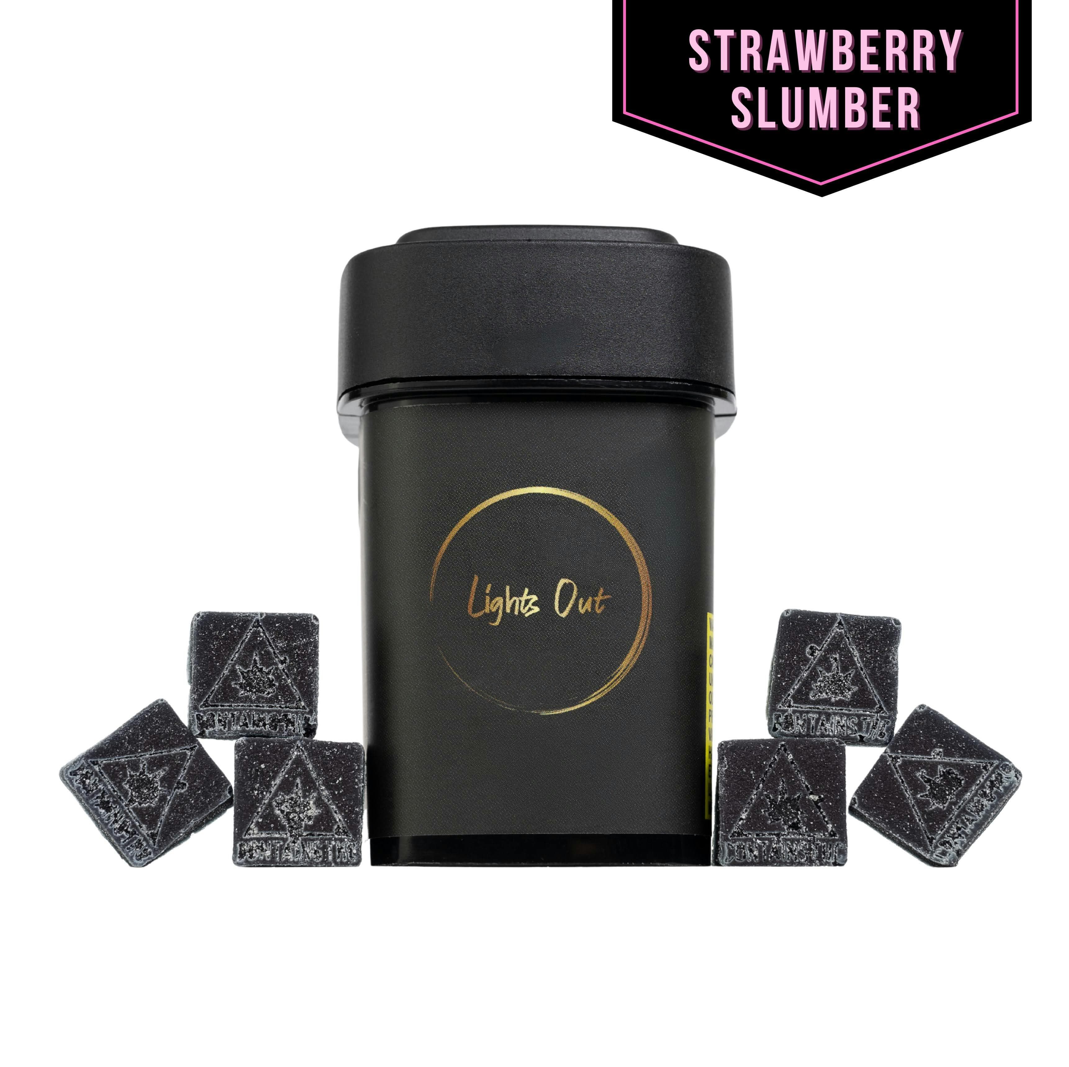 Strawberry Slumber 2:1 CBN Gummies