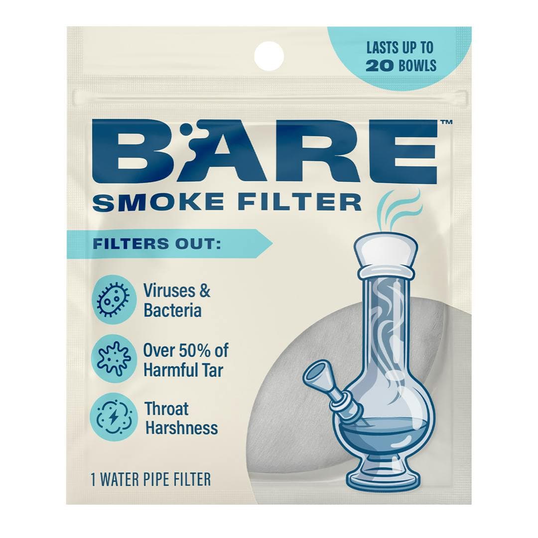 Bare Smoke Filter for Water Pipes