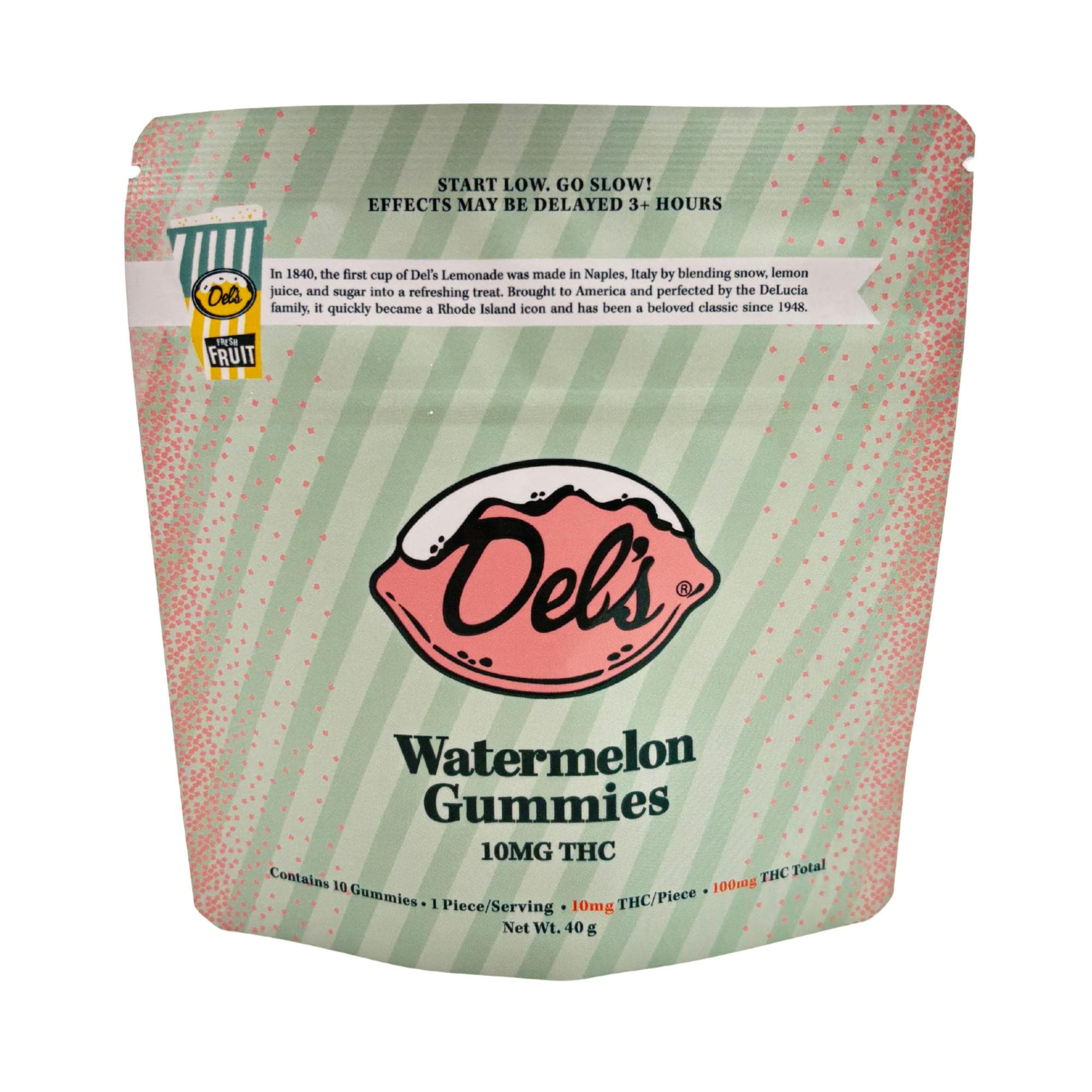 Del's Watermelon Lemonade Gummies