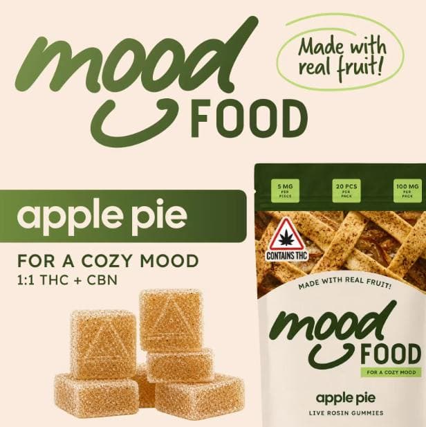Apple Pie 1:1 CBN:THC | Live Rosin | 5mg x 20pk