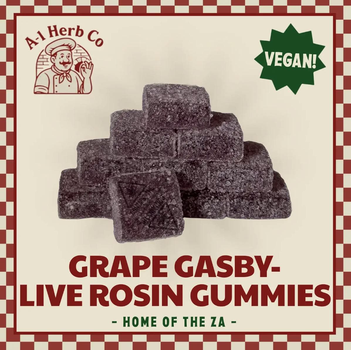 Grape Gasby 10mg x 10pk Live Rosin