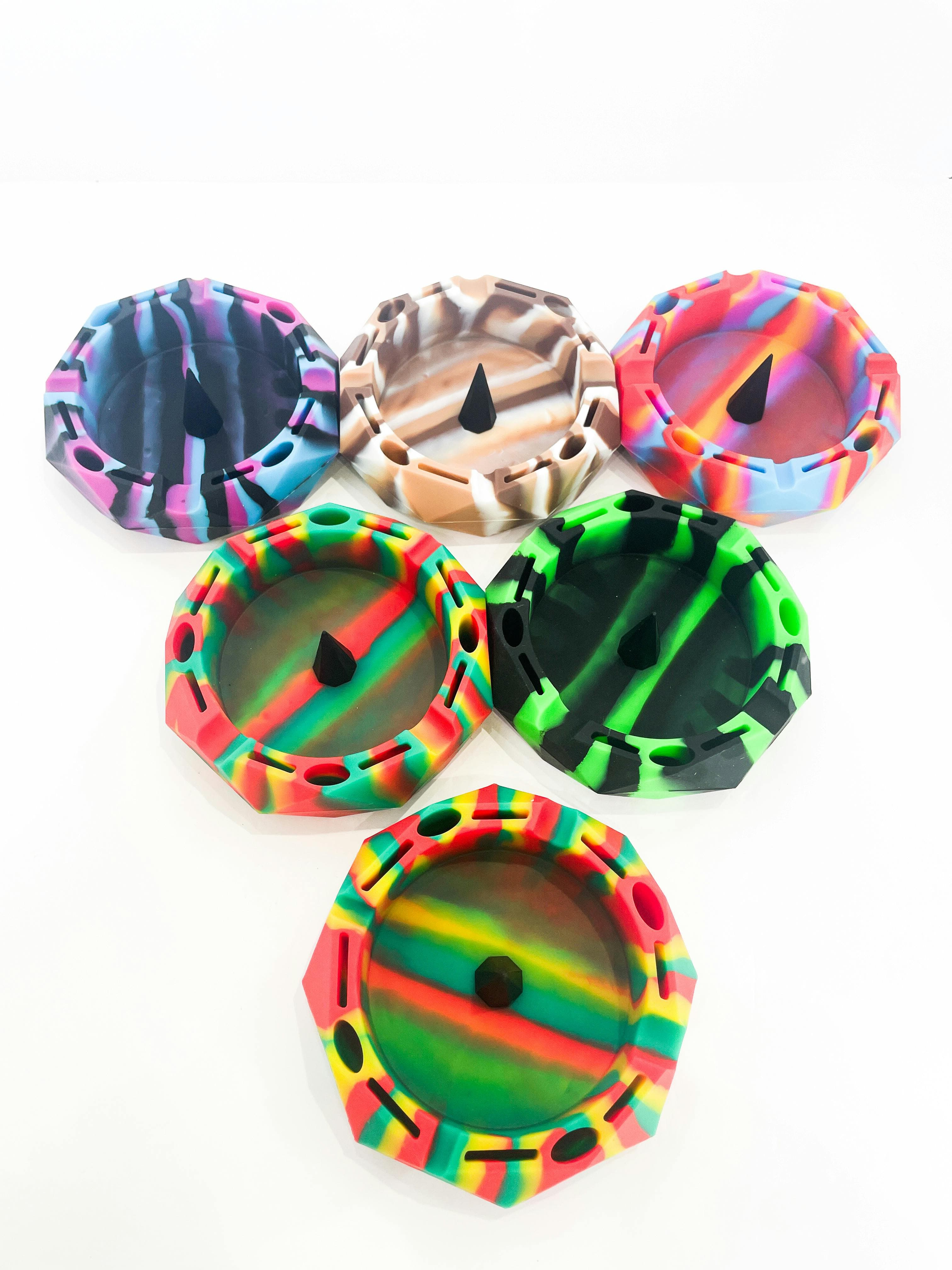 Nona's Smoke Shop - Silicone Ashtray Octagon