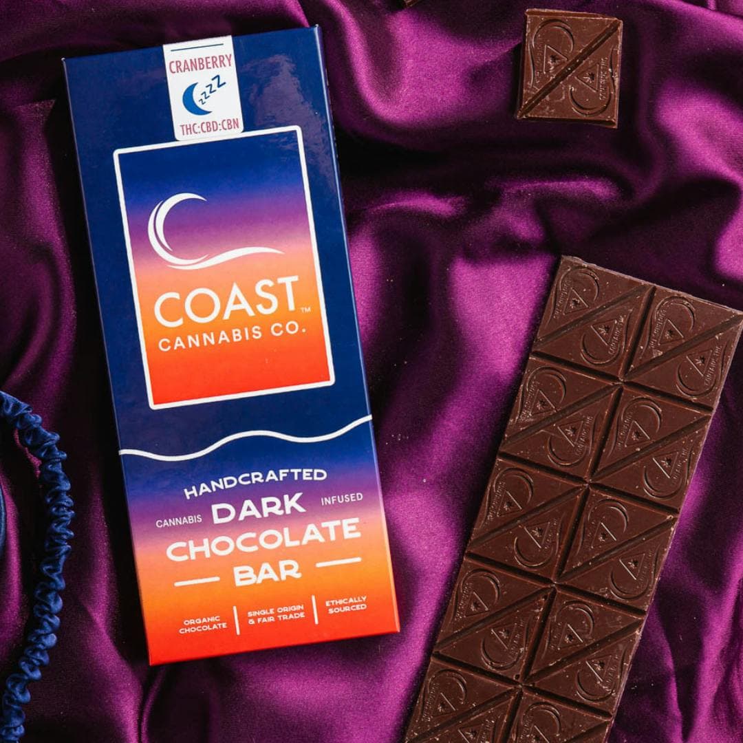 Coast - Sea Salt Dark Chocolate Bar 5mg 20pc