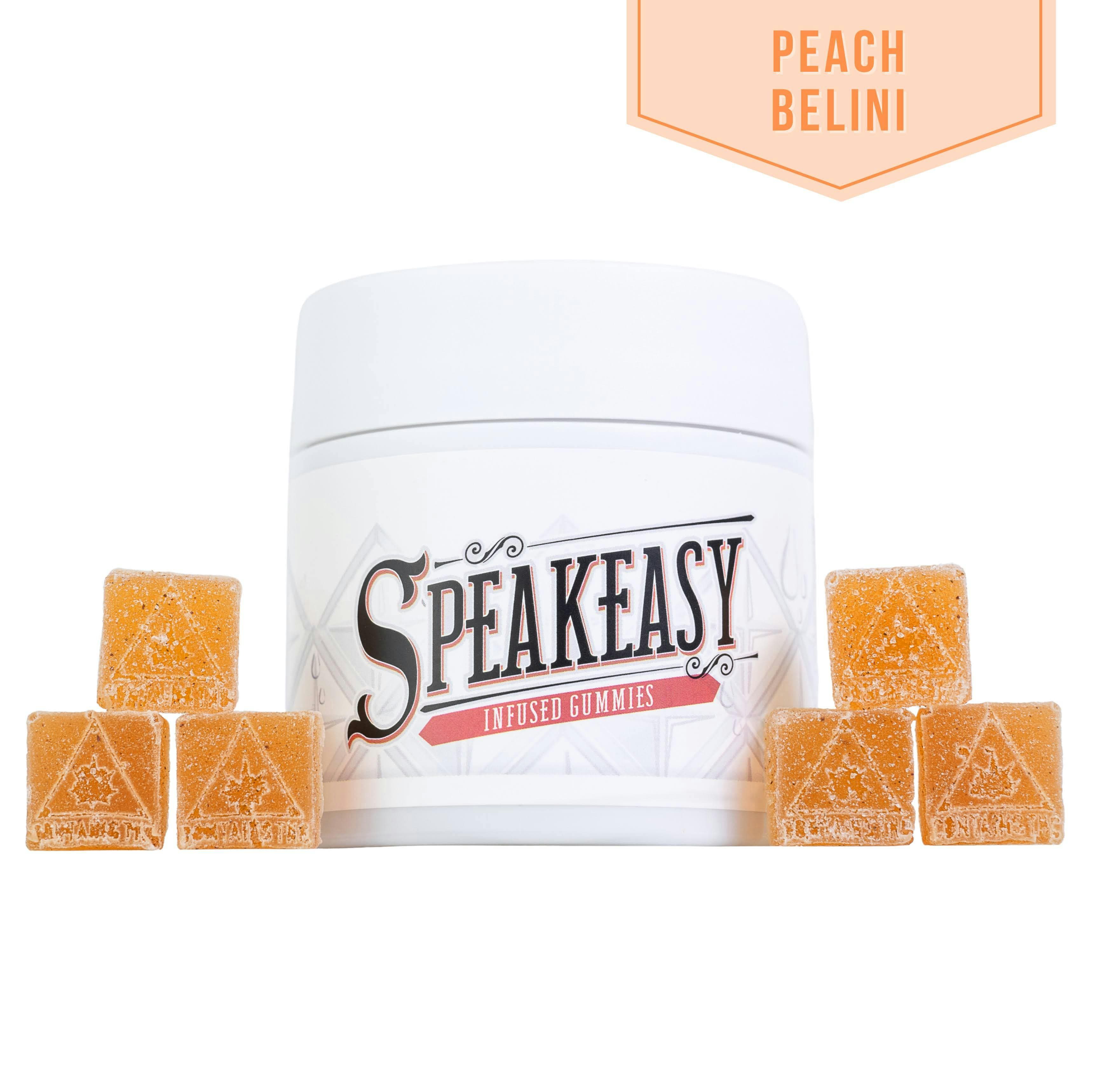 Peach Bellini Live Resin Gummies