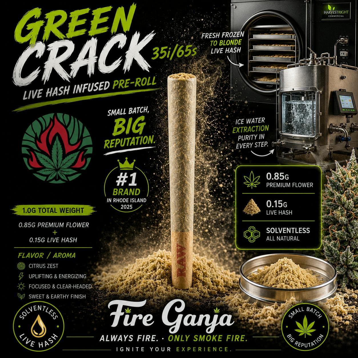 Green Crack (Hash Infused)