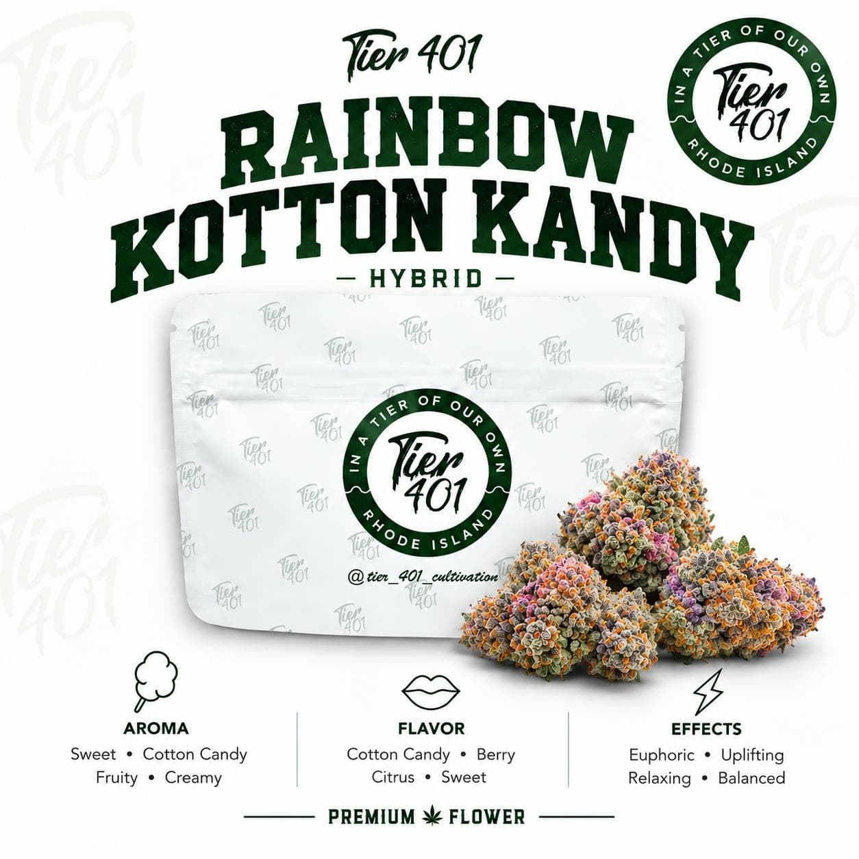 Rainbow Kotton Kandy - Flower