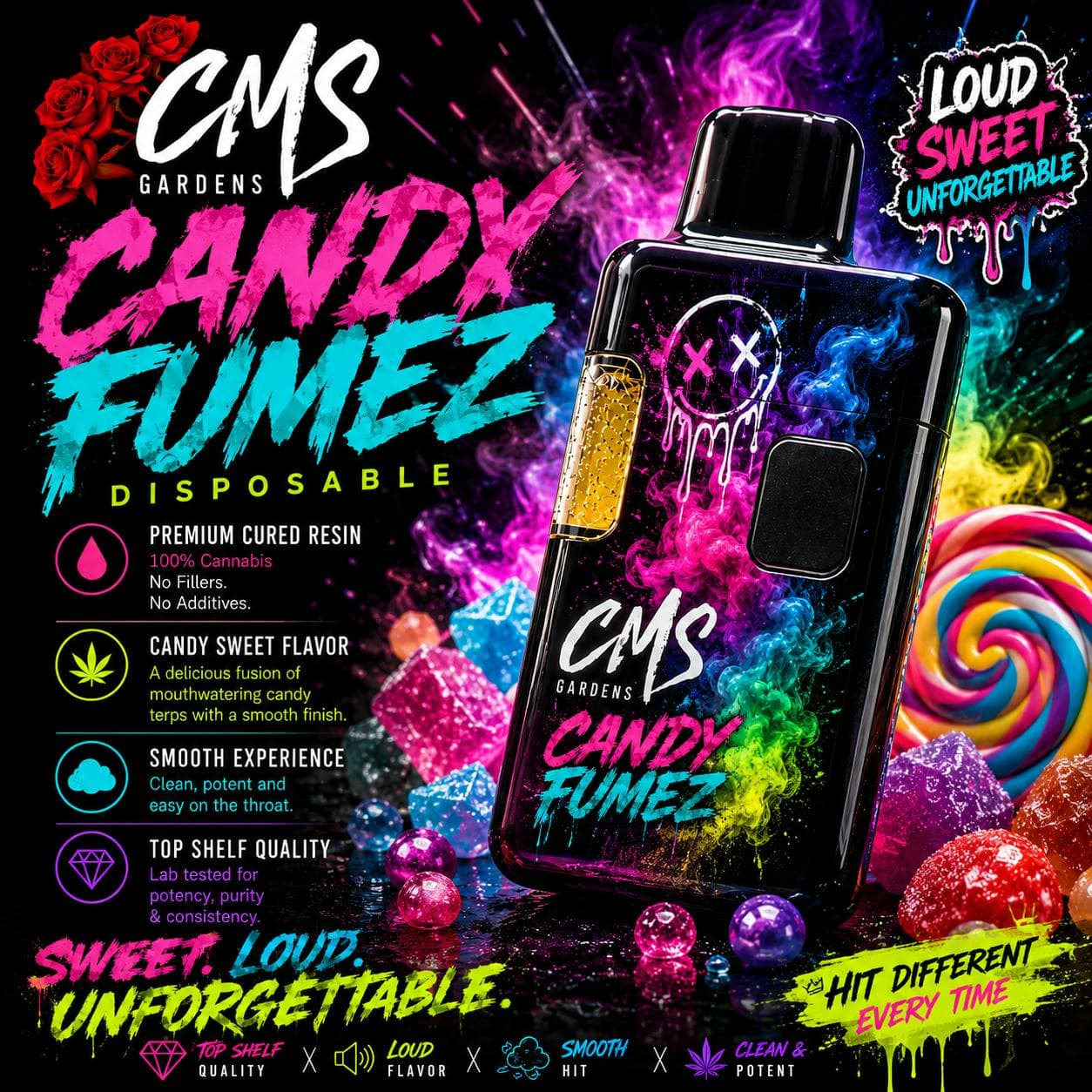 Candy Fumez Disposable