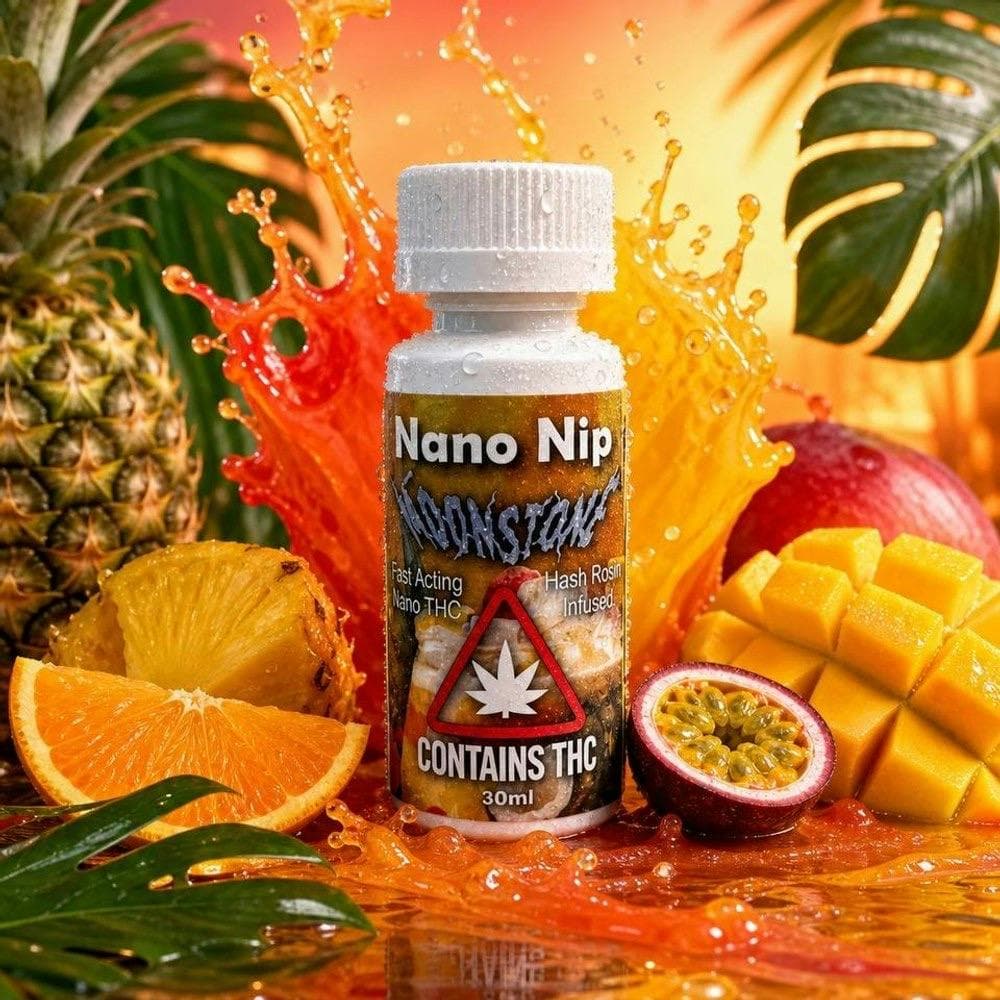 Tropical Punch Hash Rosin Nano-Infused Fast Acting Nip 10mg