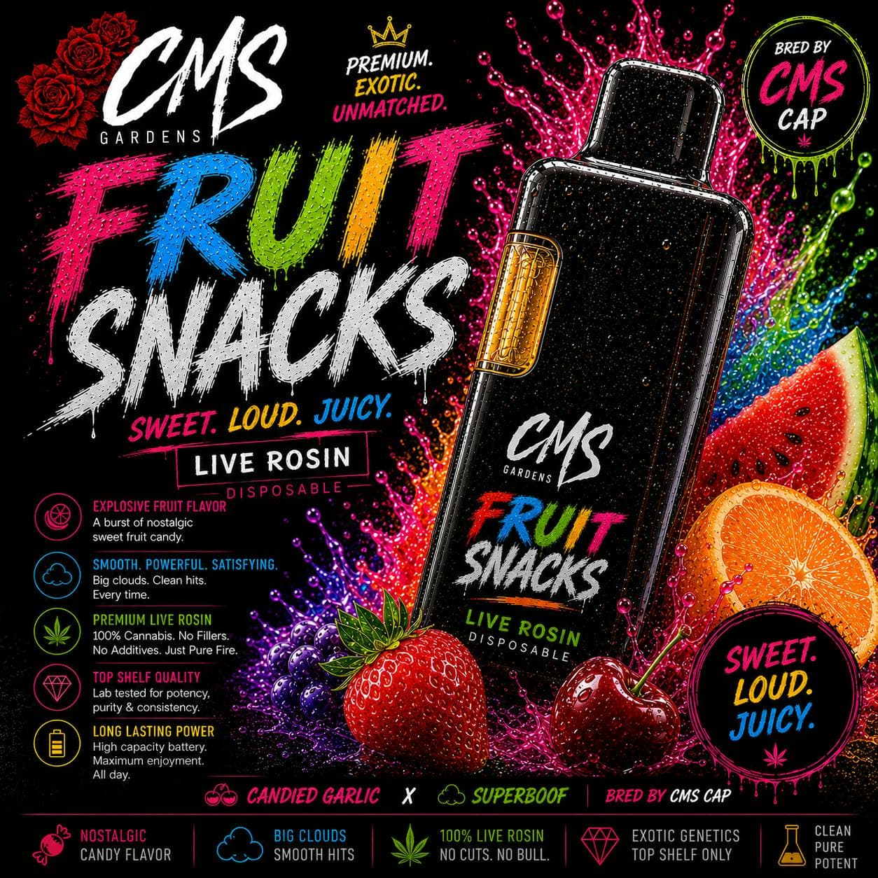 Fruit Snacks - Disposable