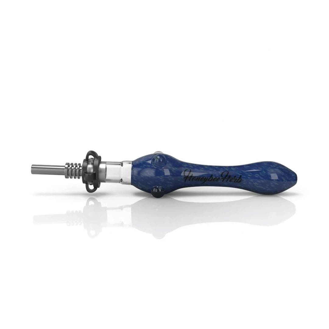 Speckled Glass Nectar Collector Orange