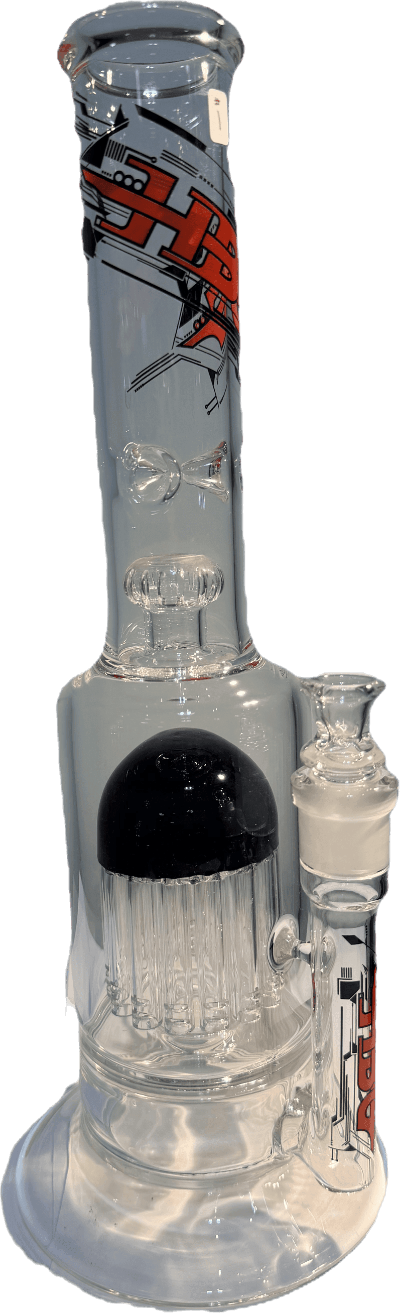 HBG Blk/Red Logo Jelly Perc