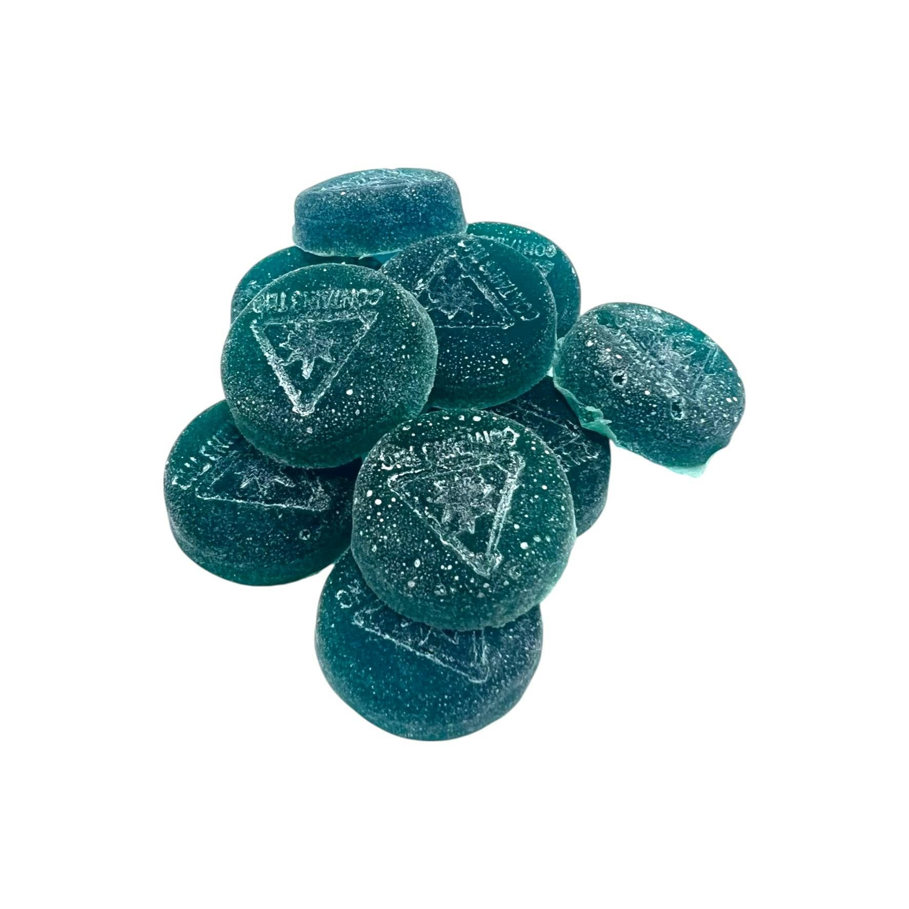 1:1 Blueberry Chews Fast-Acting 10mg THC/10mg CBD 10-pack
