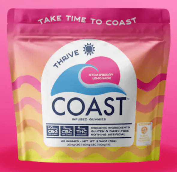Strawberry Lemonade THC:CBG:CBC - 20ct 5mg