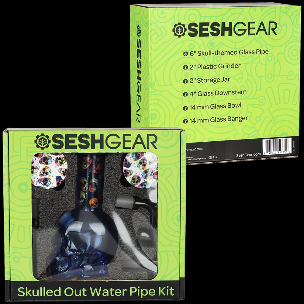 Skulled Out Water Pipe - Kit
