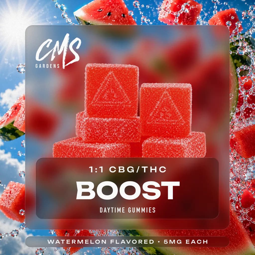 Watermelon Boost CBG:THC - 5mg 20pk