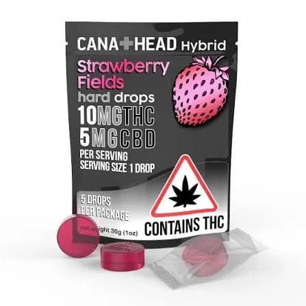 Strawberry Fields 2:1 THC/CBD - 10mg 5pk