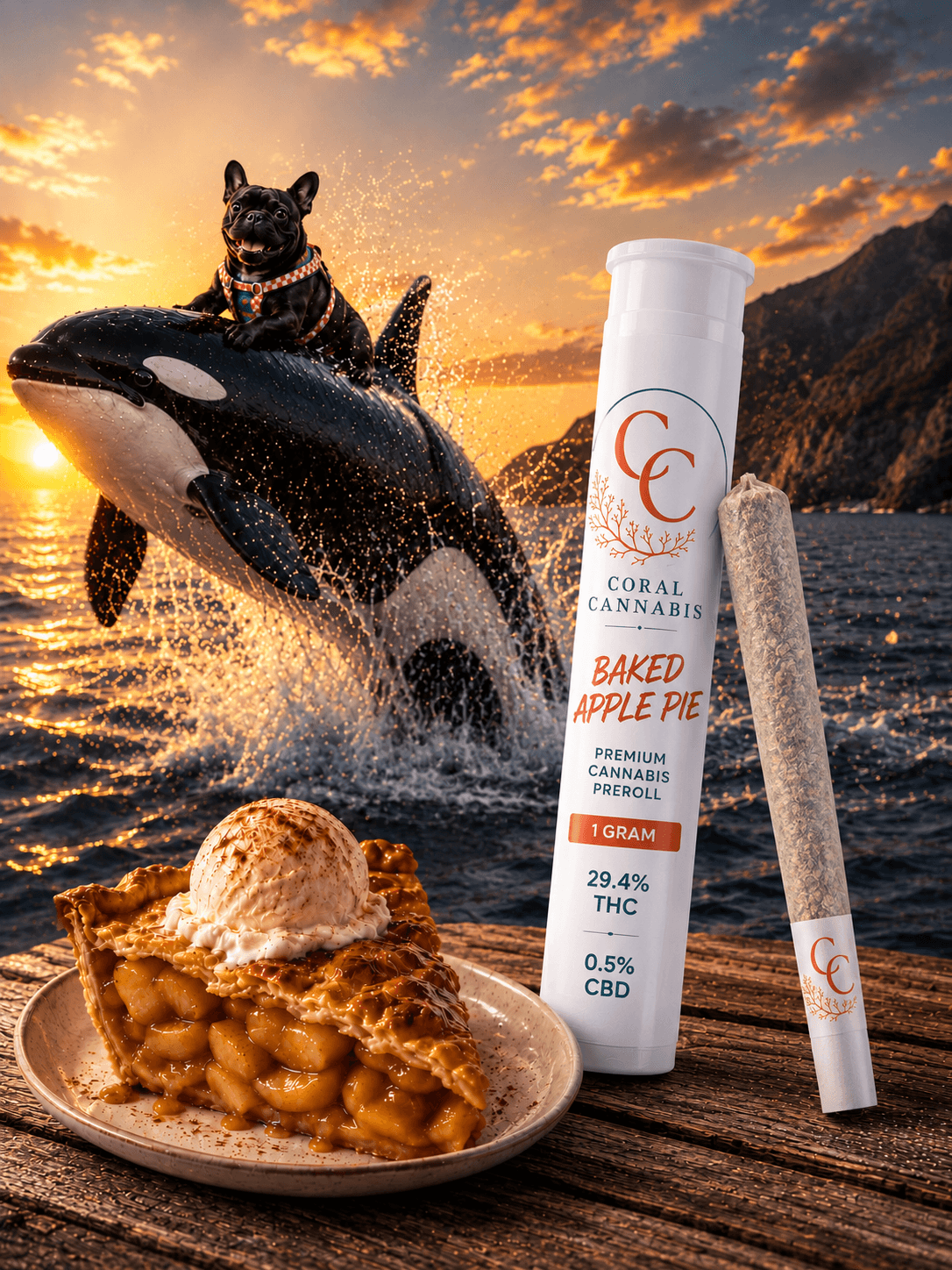 Baked Apple Pie Pre-Roll